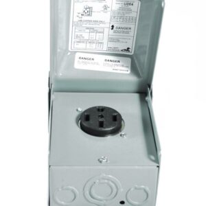 14-50R socket (range) with NEMA 3R cover