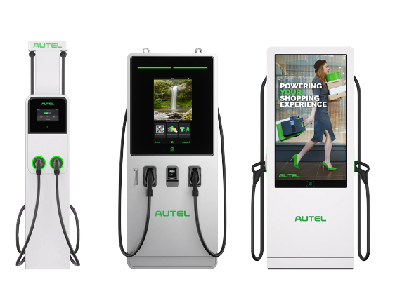 Installations commerciales bornes Autel Energy