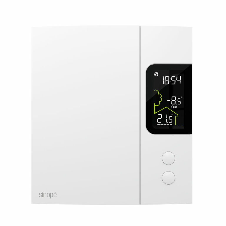 Thermostat intelligent pour chauffage électrique 4000 W / 240 V – Zigbee TH1124ZB | BEQ Technology